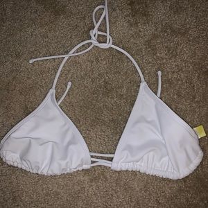White Bikini Top NWOT